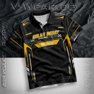 JERSEY KAOS VICTORY CUSTOM TULISAN KERAH POLO  KANCING V-NECK, KAOS SATUAN, BAHAN FULLPRINT VW262