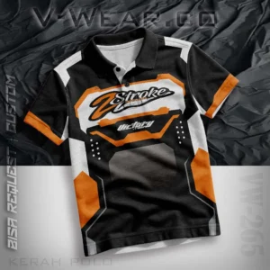 JERSEY KAOS VICTORY CUSTOM TULISAN KERAH POLO  KANCING V-NECK, KAOS SATUAN, BAHAN FULLPRINT VW265